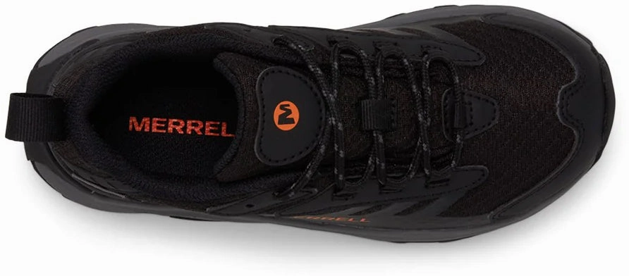 Merrell Moab Speed 2 Waterproof Junior Walking Shoes - Black Performance Hiking Shoes
