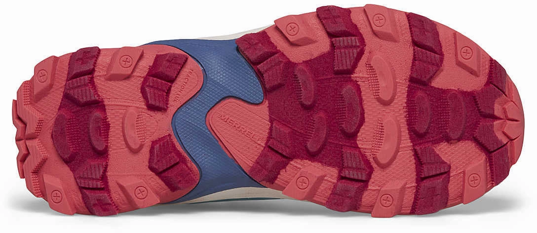 Merrell Moab Speed 2 Waterproof Junior Walking Shoes - Blue Outdoor Trek Shoes