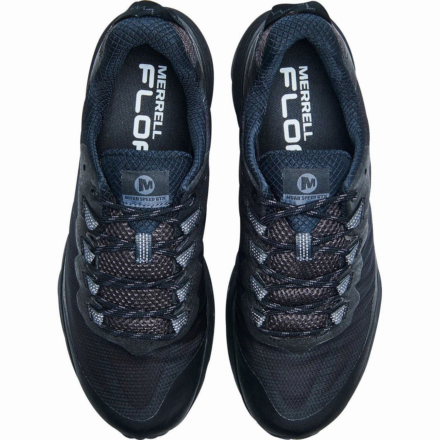 Merrell Moab Speed GORE-TEX Mens Walking Shoes - Black Performance Hiking Shoes
