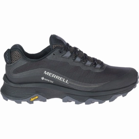 Merrell Moab Speed GORE-TEX Womens Walking Shoes - Black Merrell hiking shoes with durable soles