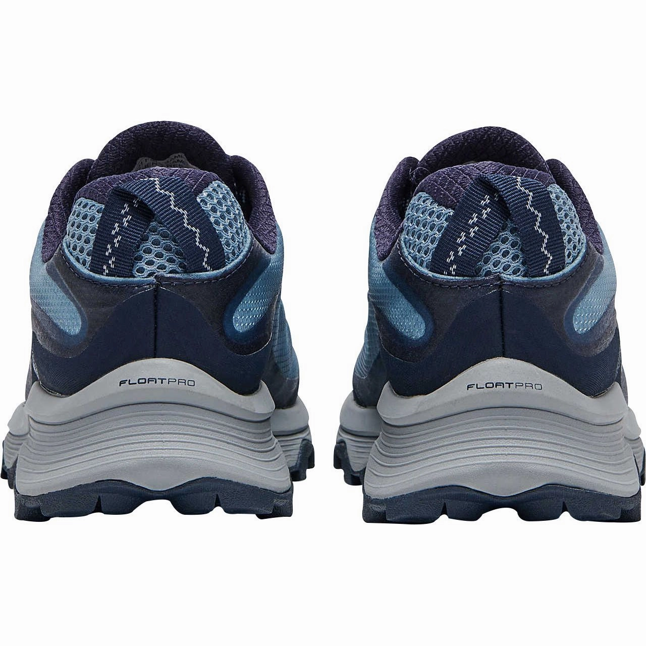 Merrell Moab Speed GORE-TEX Womens Walking Shoes - Blue Performance Hiking Shoes