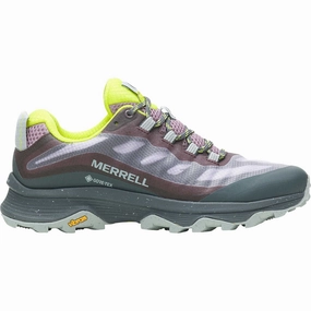Merrell Moab Speed GORE-TEX Womens Walking Shoes  - Grey Merrell hiking shoes with durable soles