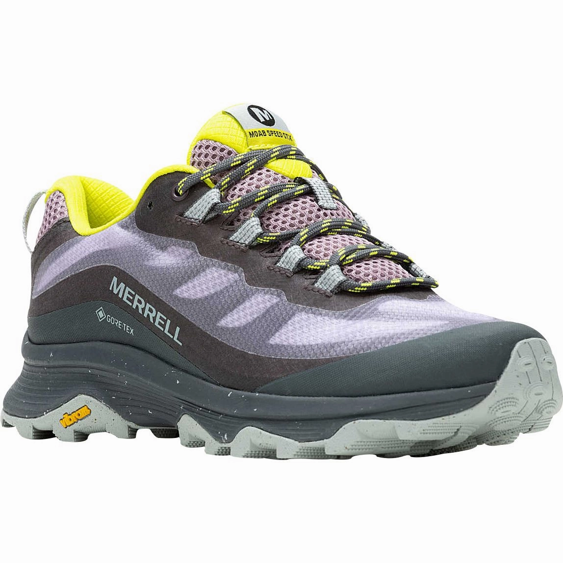 Merrell Moab Speed GORE-TEX Womens Walking Shoes  - Grey Hiking Footwear