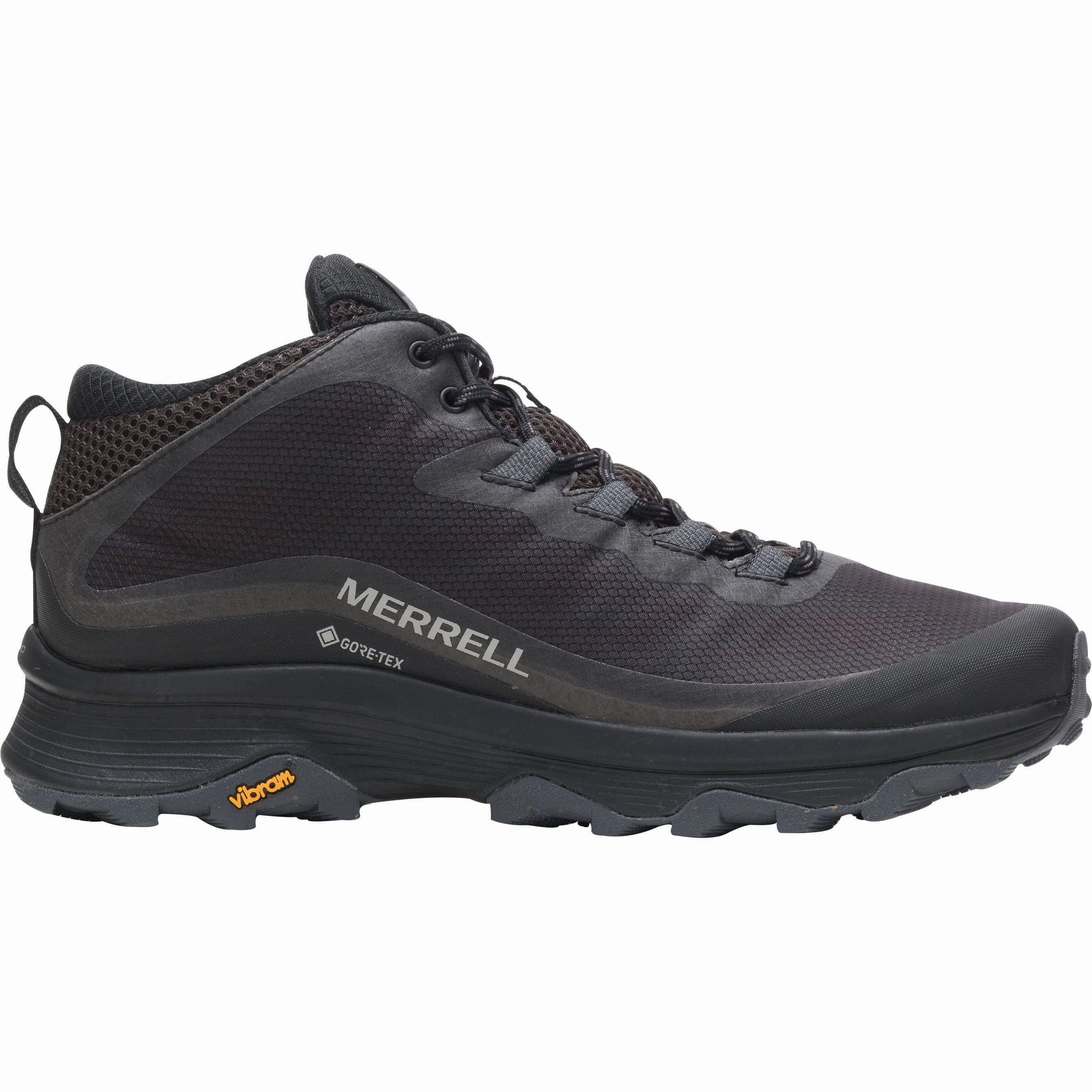 Merrell Moab Speed Mid GORE-TEX Mens Walking Boots - Black Merrell shoe options