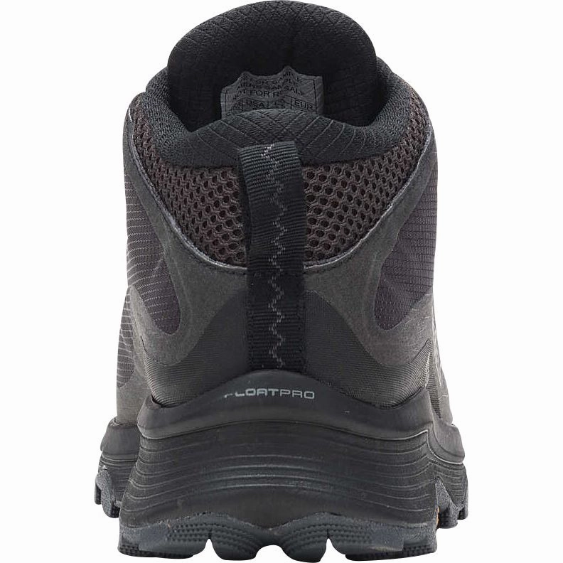 Merrell Moab Speed Mid GORE-TEX Womens Walking Boots - Black Hiking Footwear