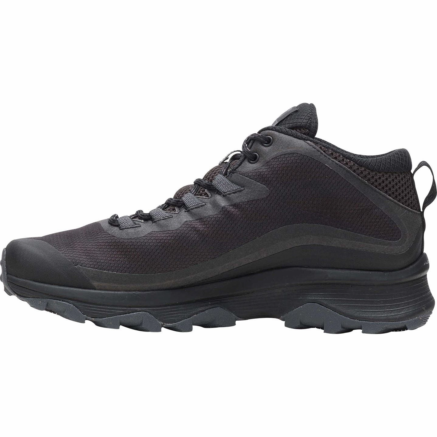Merrell Moab Speed Mid GORE-TEX Womens Walking Boots - Black Hiking Footwear