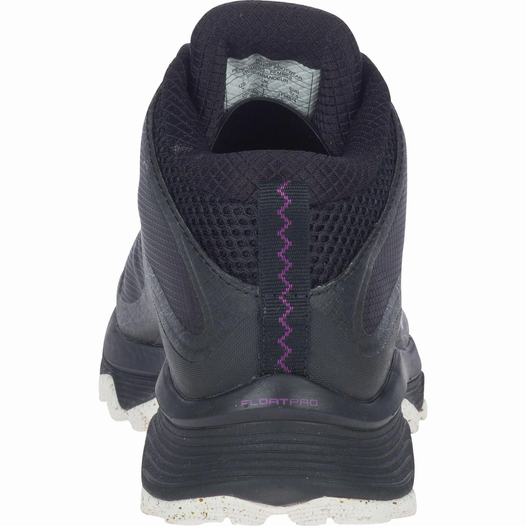 Merrell Moab Speed Mid GORE-TEX Womens Walking Boots - Black Performance Hiking Shoes