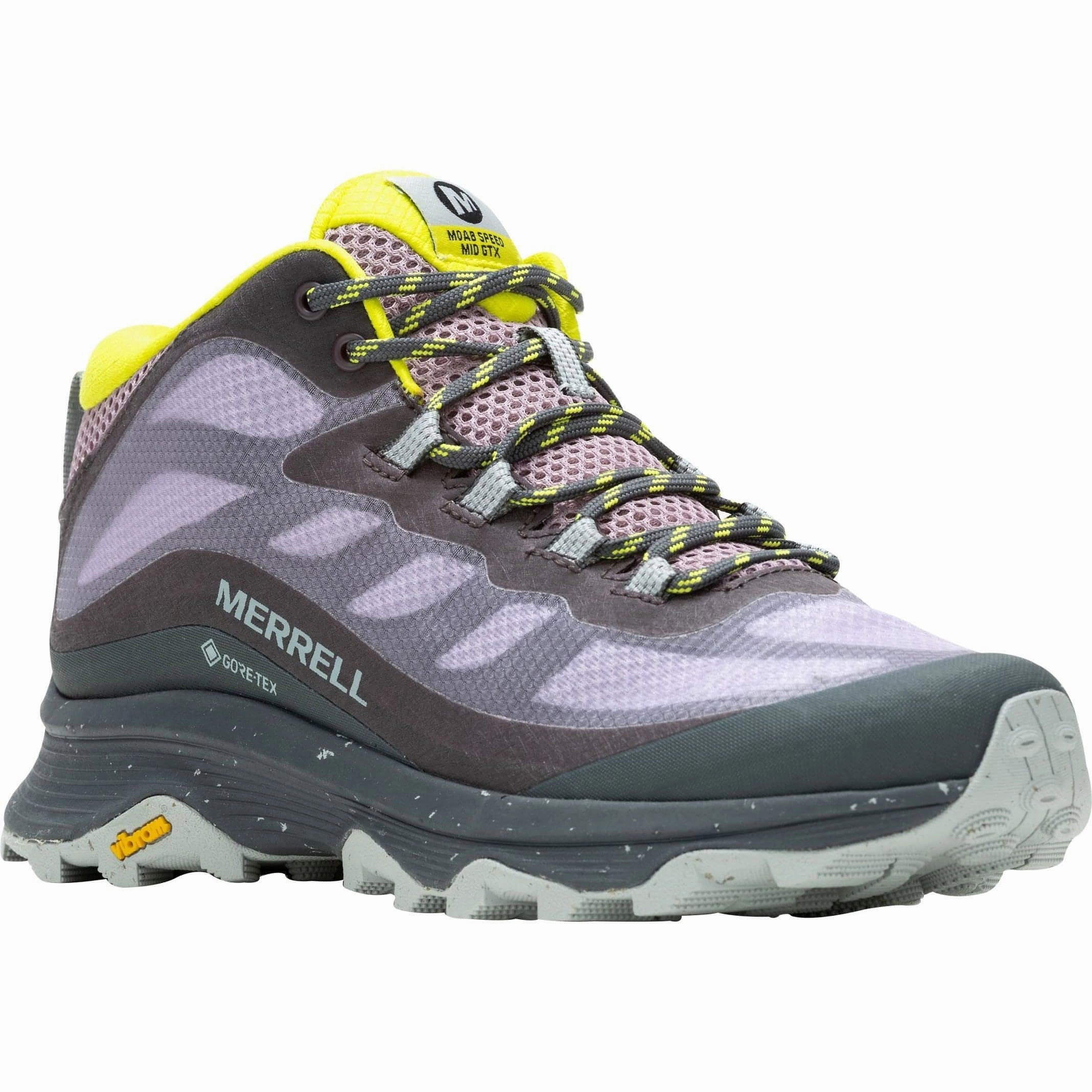 Merrell Moab Speed Mid GORE-TEX Womens Walking Boots - Purple Hiking Footwear