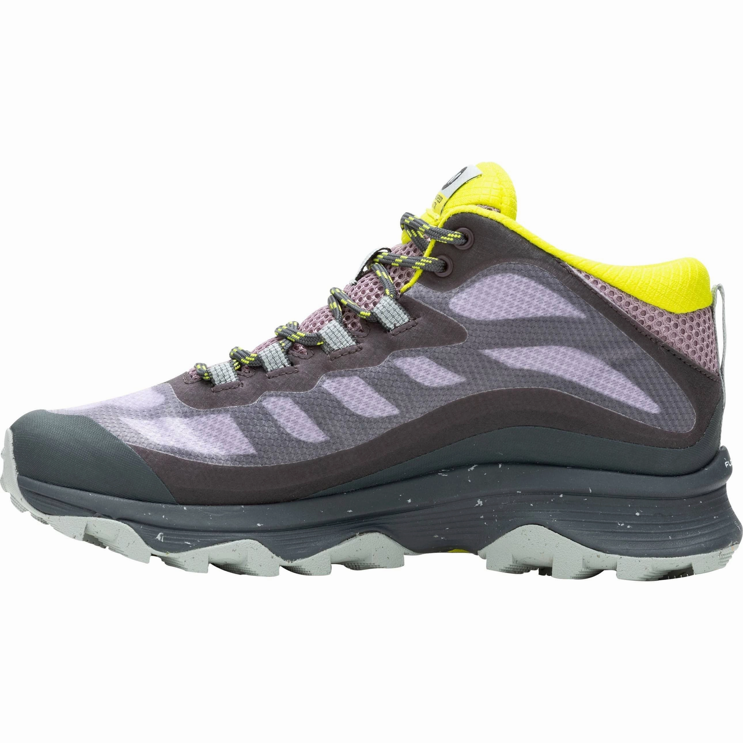 Merrell Moab Speed Mid GORE-TEX Womens Walking Boots - Purple Hiking Footwear