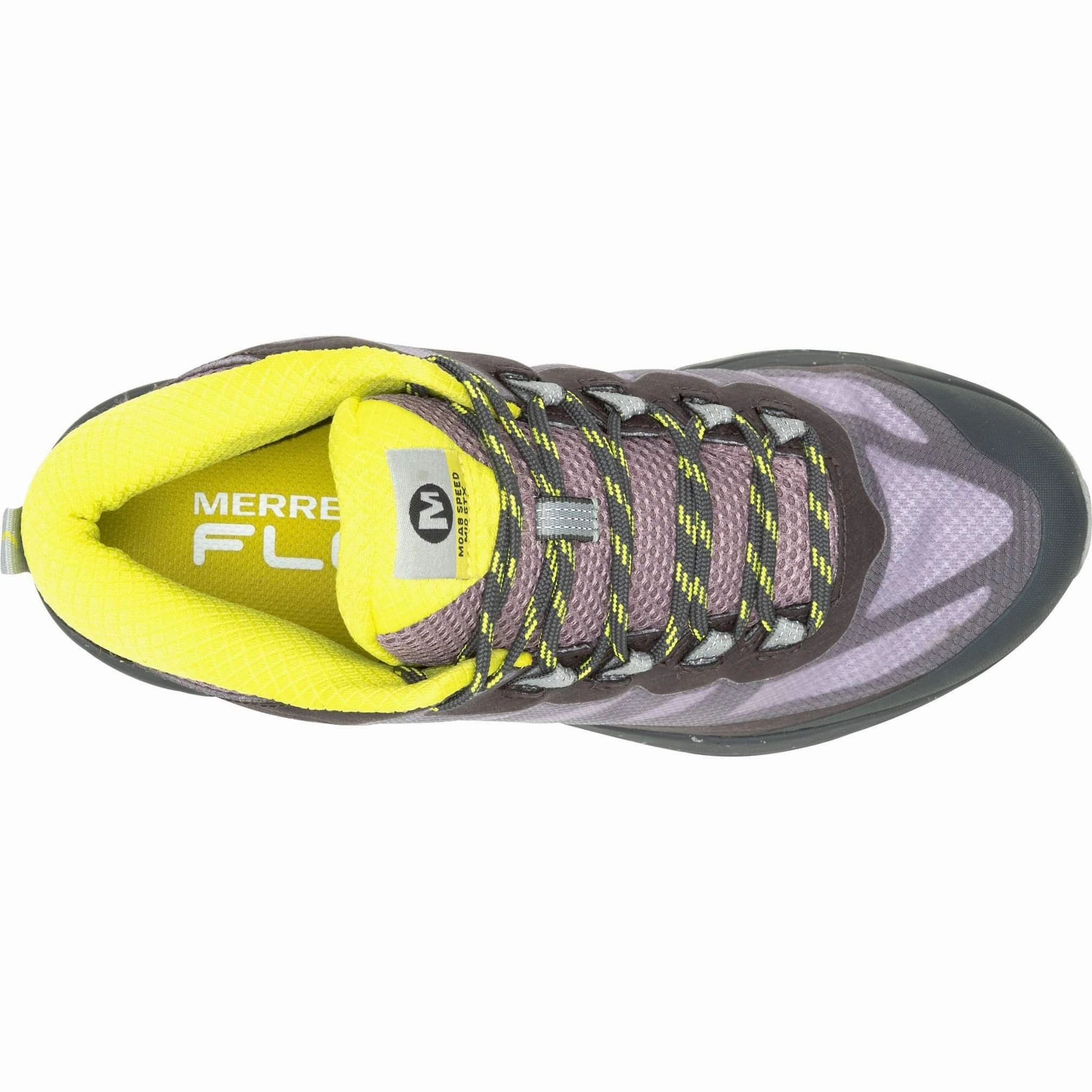 Merrell Moab Speed Mid GORE-TEX Womens Walking Boots - Purple Hiking Footwear