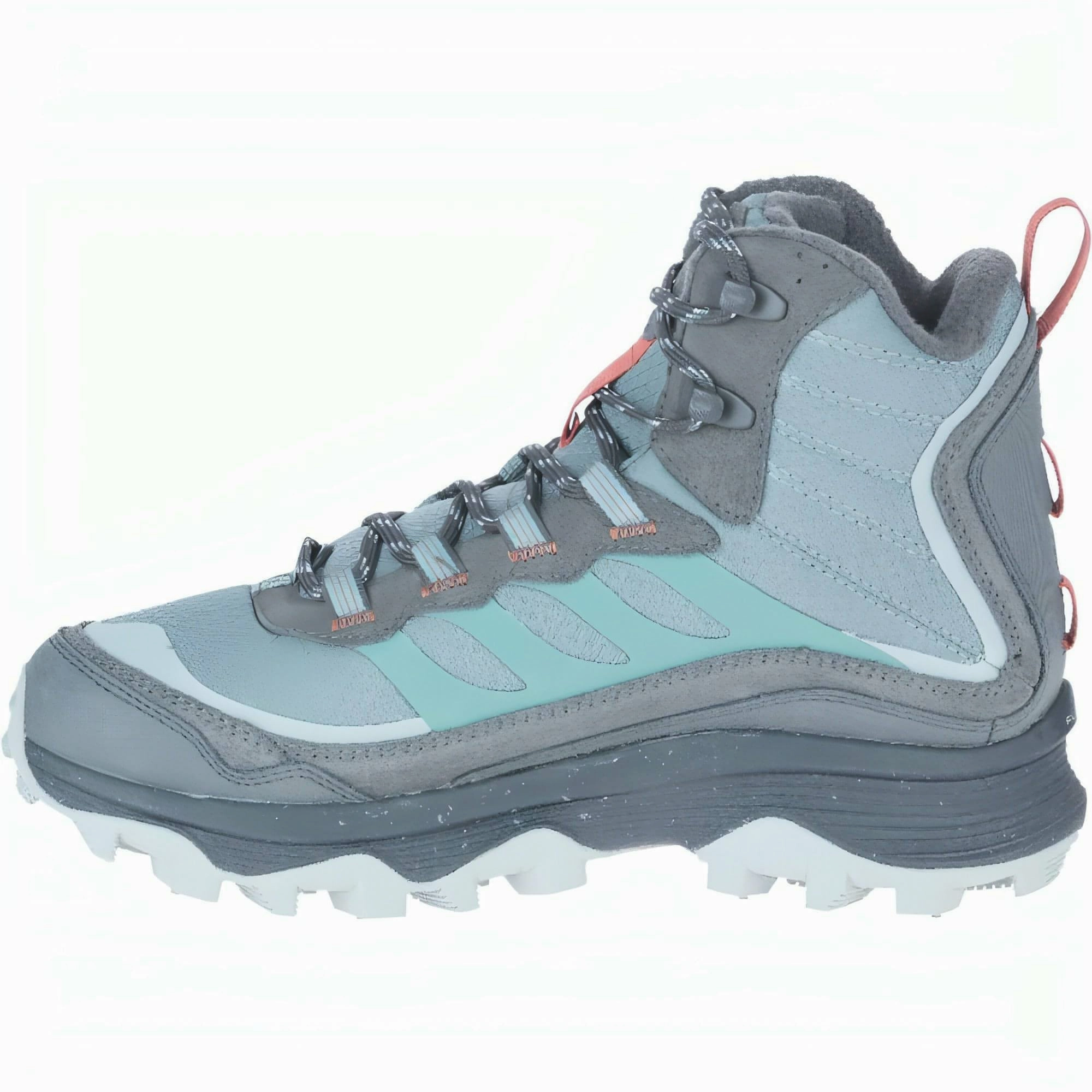 Merrell Moab Speed Thermo Mid Waterproof Womens Walking Boots - Grey Performance Hiking Shoes