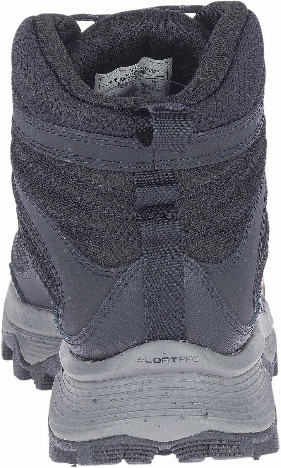Merrell Moab Speed Thermo Spike Mid Waterproof Mens Walking Boots - Black Performance Hiking Shoes
