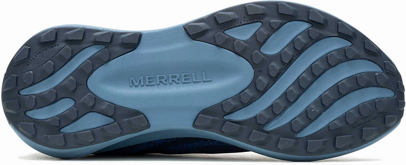 Merrell Morphlite Mens Trail Running Shoes - Blue Hiking Footwear