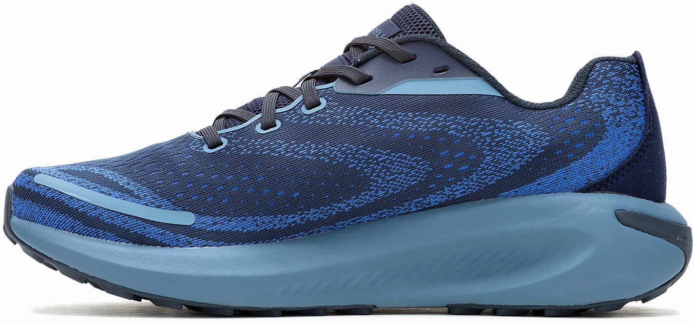 Merrell Morphlite Mens Trail Running Shoes - Blue Hiking Footwear
