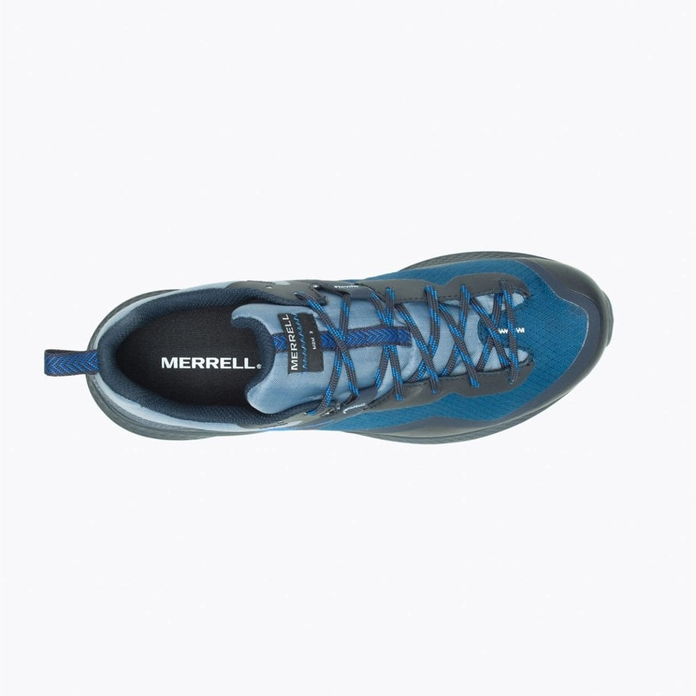 Merrell MQM 3 GORE-TEX Mens Walking Shoes - Blue Hiking Footwear