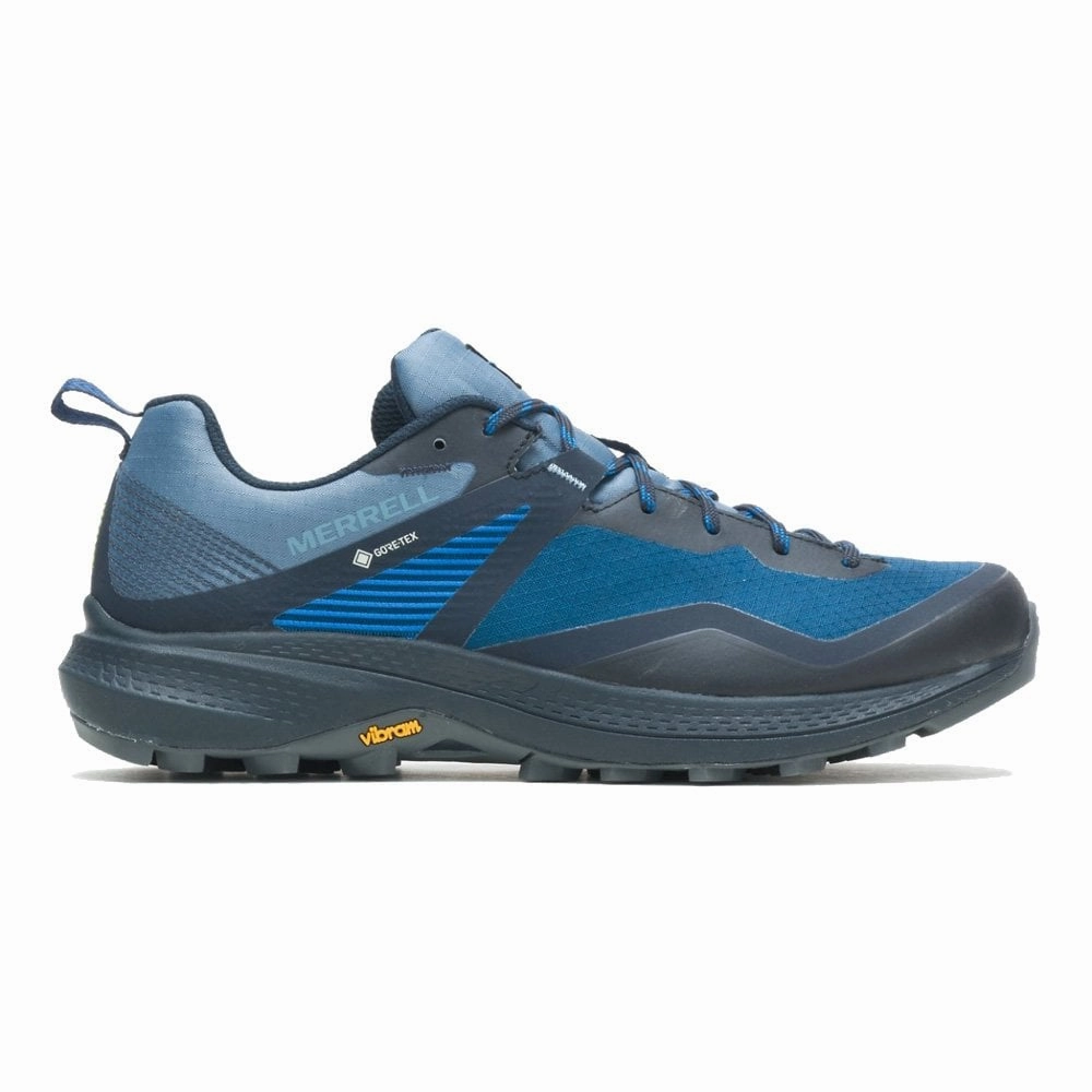 Merrell MQM 3 GORE-TEX Mens Walking Shoes - Blue Hiking Footwear