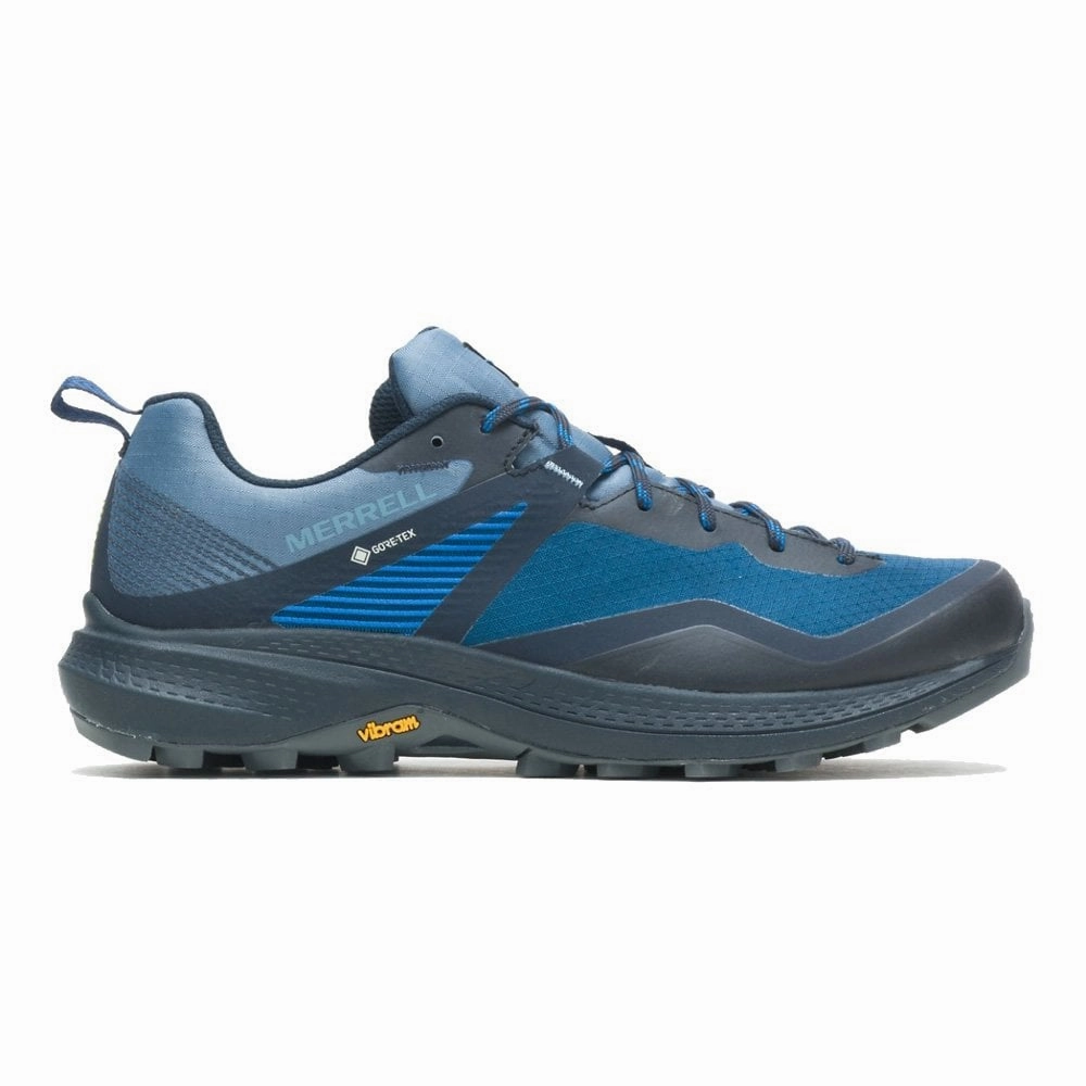 Merrell MQM 3 GORE-TEX Mens Walking Shoes - Blue Performance Hiking Shoes