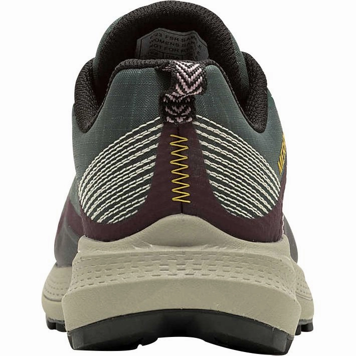 Merrell MQM 3 GORE-TEX Womens Walking Shoes - Green Performance Hiking Shoes