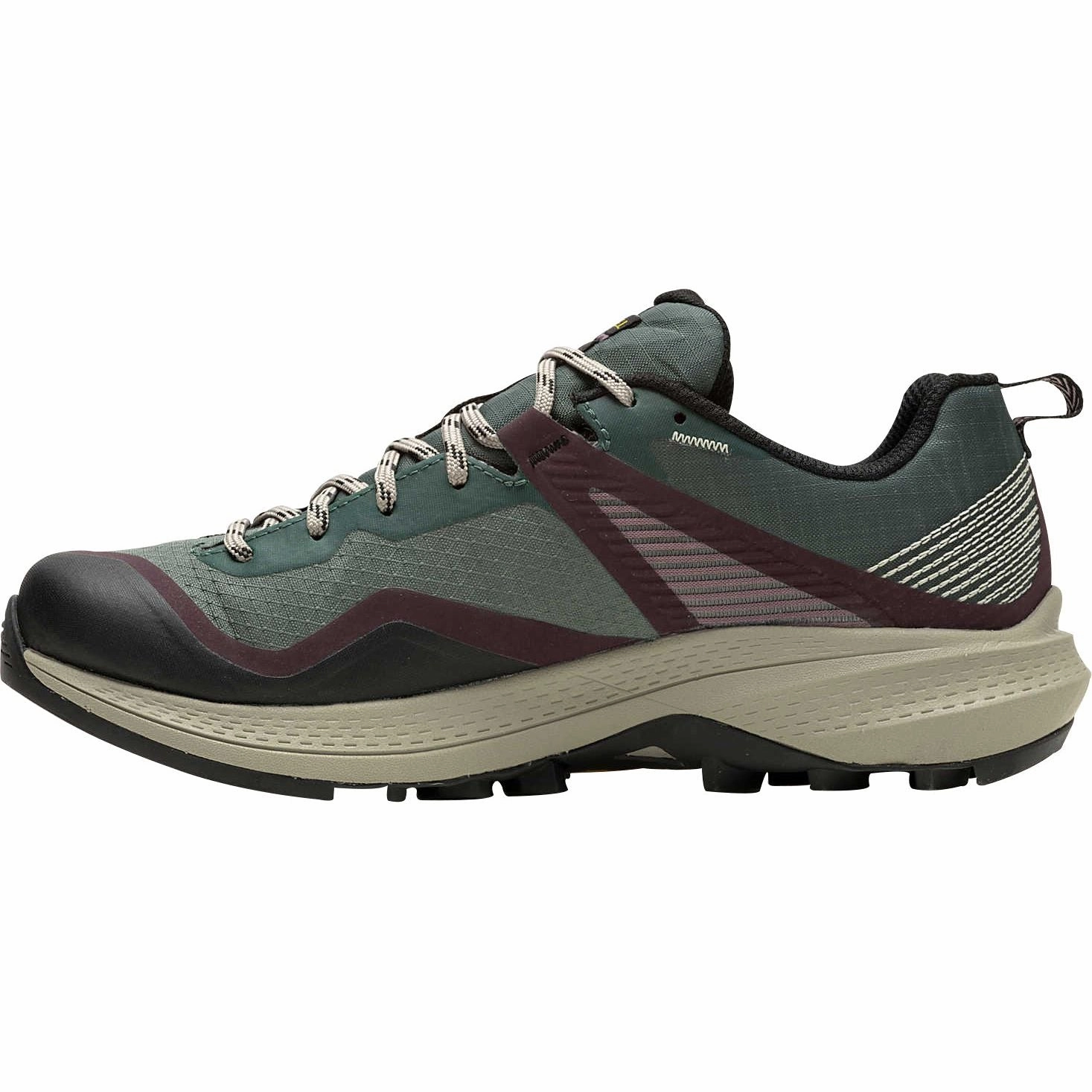 Merrell MQM 3 GORE-TEX Womens Walking Shoes - Green Performance Hiking Shoes