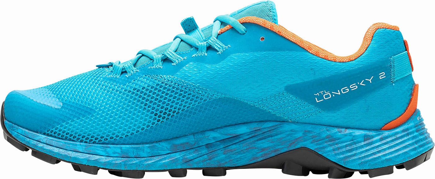 Merrell MTL Long Sky 2 Mens Trail Running Shoes - Blue Hiking Footwear