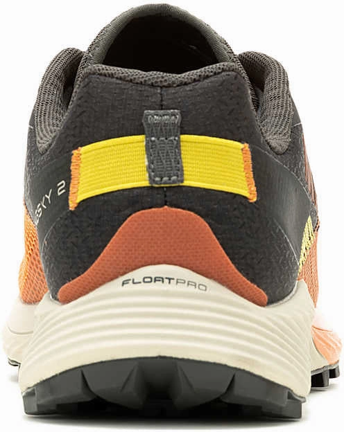 Merrell MTL Long Sky 2 Mens Trail Running Shoes - Orange Hiking Footwear