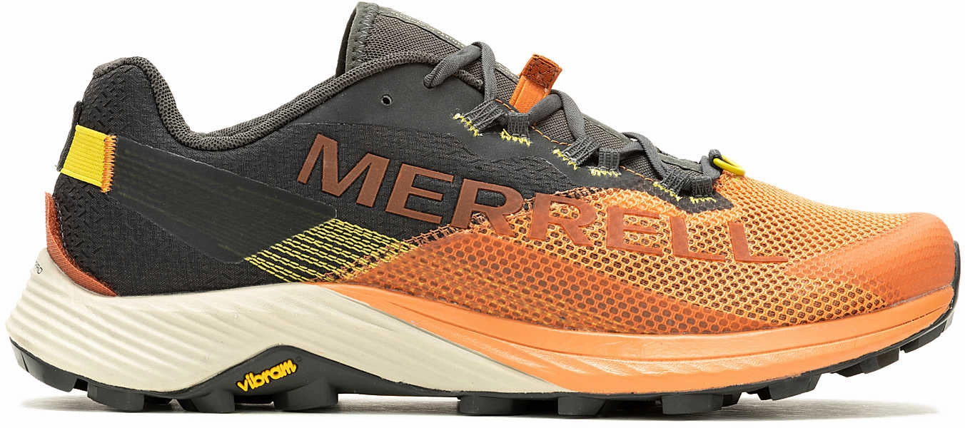 Merrell MTL Long Sky 2 Mens Trail Running Shoes - Orange Merrell hiking shoes with durable soles