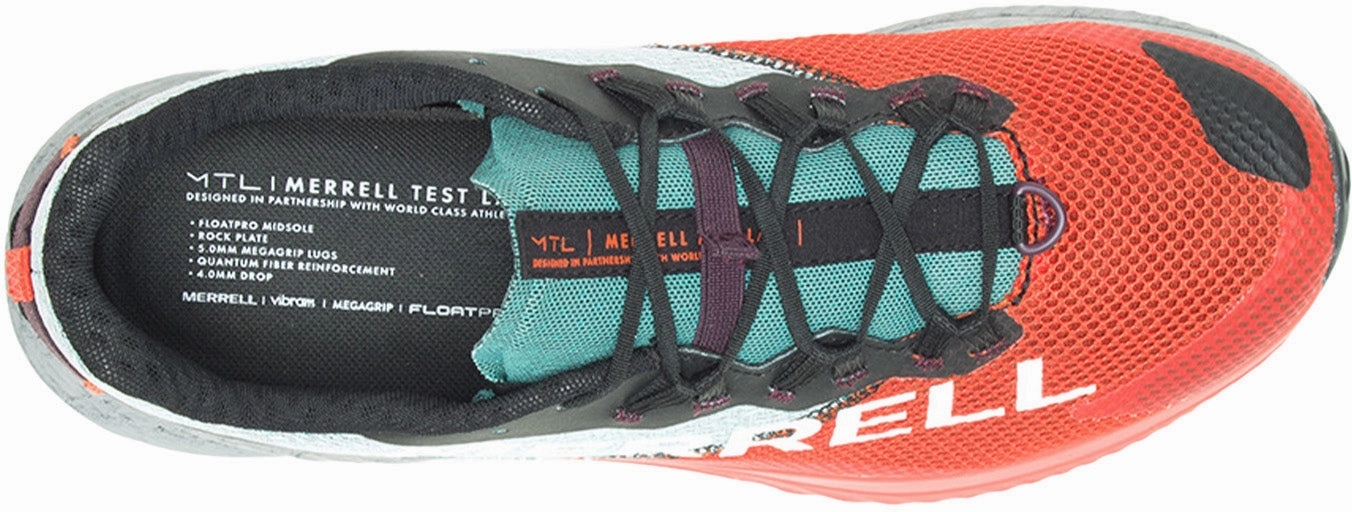 Merrell MTL Long Sky 2 Womens Trail Running Shoes - Orange Hiking Footwear