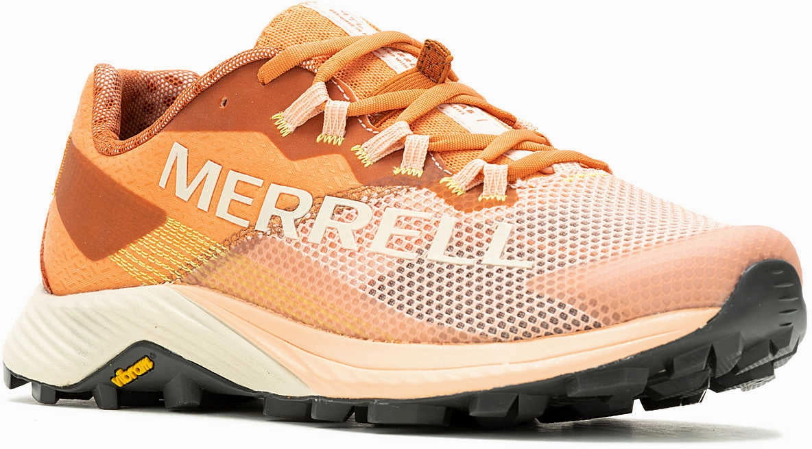 Merrell MTL Long Sky 2 Womens Trail Running Shoes - Orange Hiking Footwear