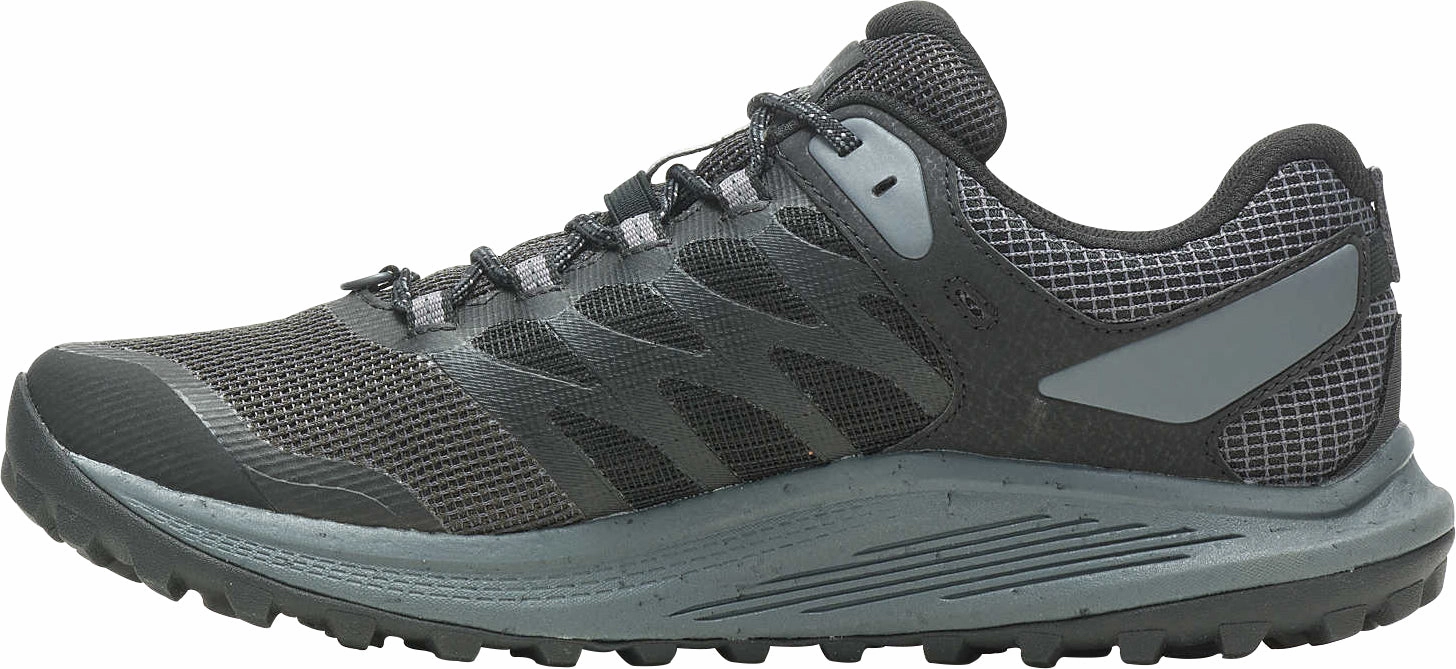 Merrell Nova 3 GORE-TEX Mens Trail Running Shoes - Black Hiking Footwear