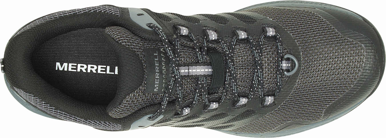 Merrell Nova 3 GORE-TEX Mens Trail Running Shoes - Black Performance Hiking Shoes