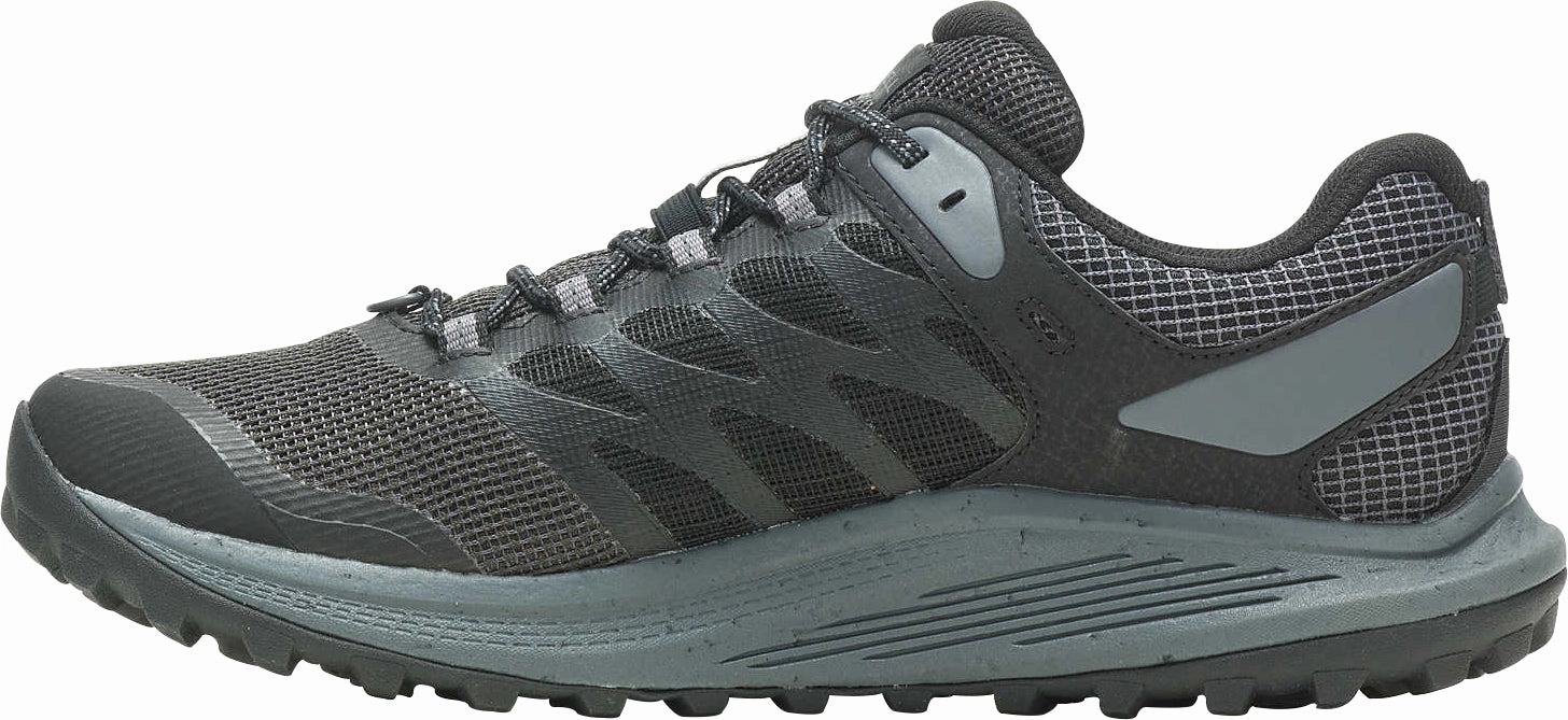 Merrell Nova 3 GORE-TEX Mens Trail Running Shoes - Black Performance Hiking Shoes