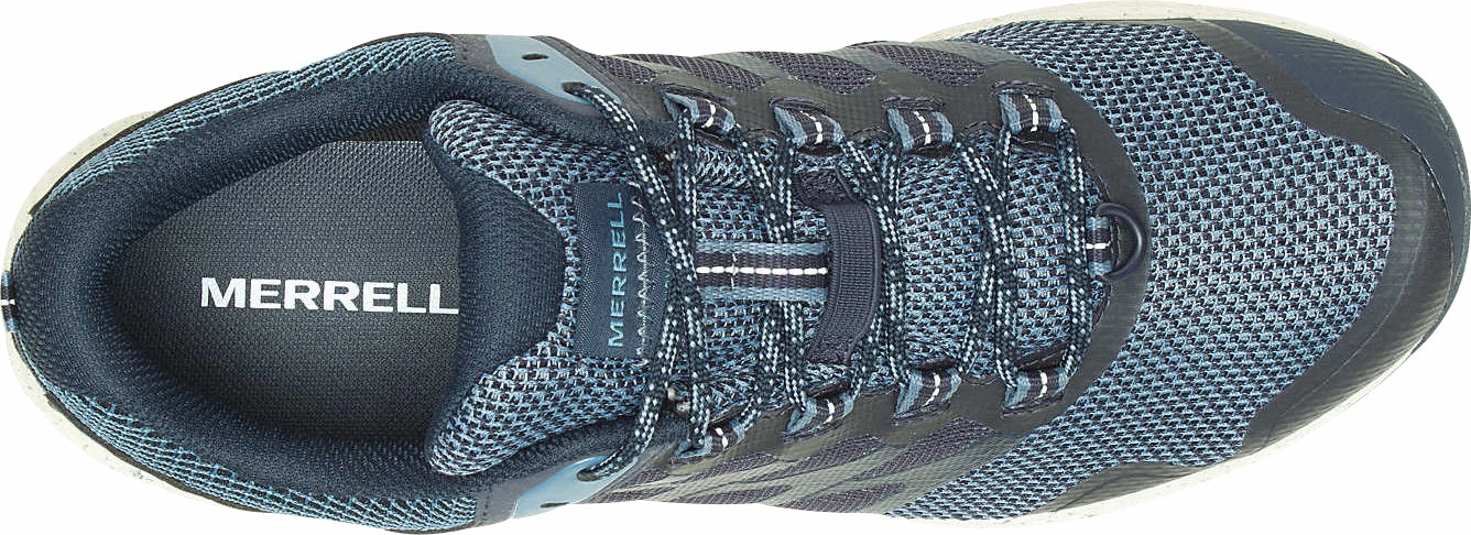 Merrell Nova 3 GORE-TEX Mens Trail Running Shoes - Blue Hiking Footwear