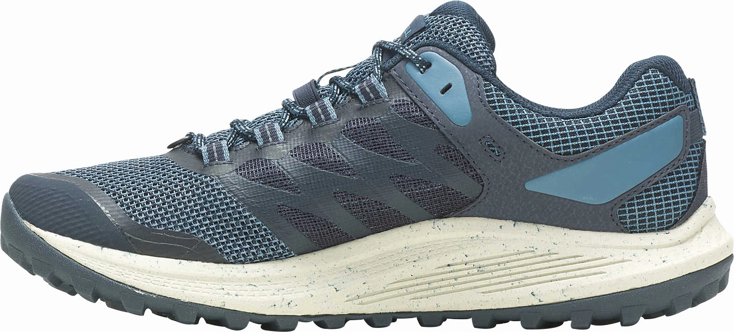 Merrell Nova 3 GORE-TEX Mens Trail Running Shoes - Blue Hiking Footwear
