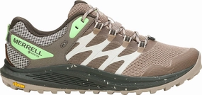 Merrell Nova 3 GORE-TEX Mens Trail Running Shoes - Brown Merrell hiking shoes with durable soles