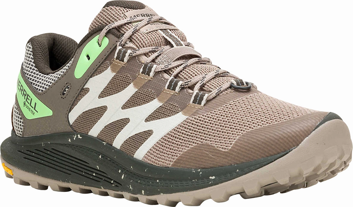 Merrell Nova 3 GORE-TEX Mens Trail Running Shoes - Brown Performance Hiking Shoes