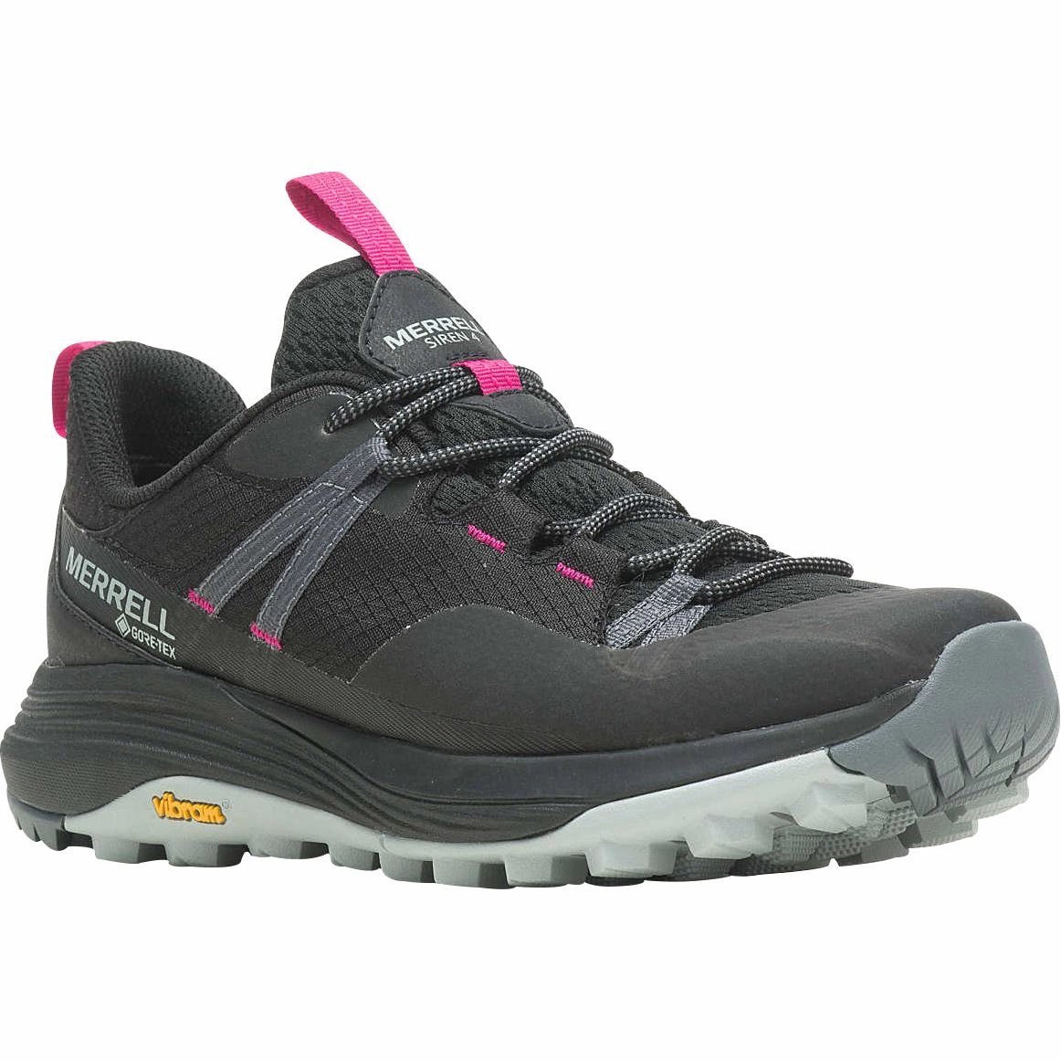 Merrell Siren 4 GORE-TEX Womens Walking Shoes - Black Hiking Footwear