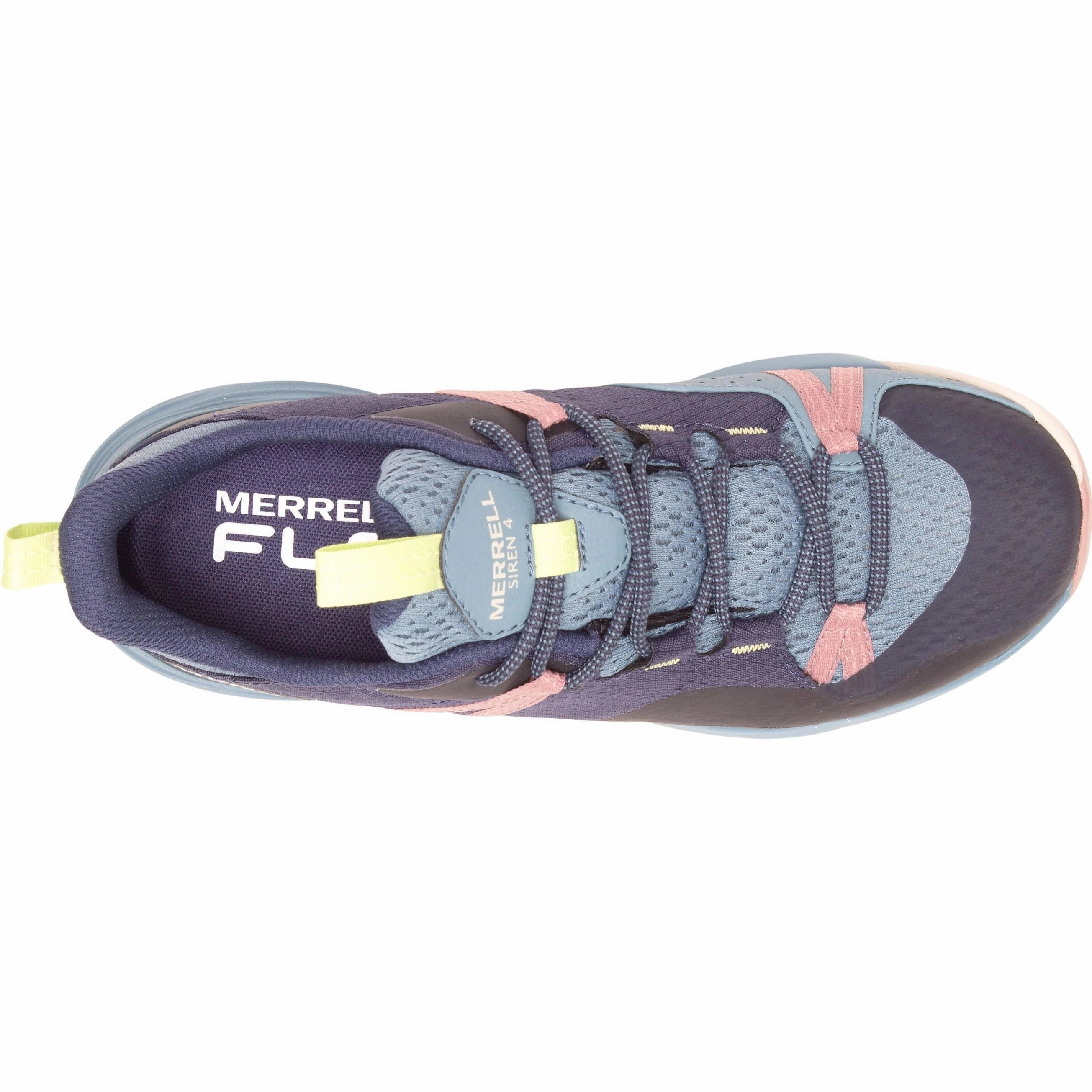 Merrell Siren 4 GORE-TEX Womens Walking Shoes - Blue Hiking Footwear