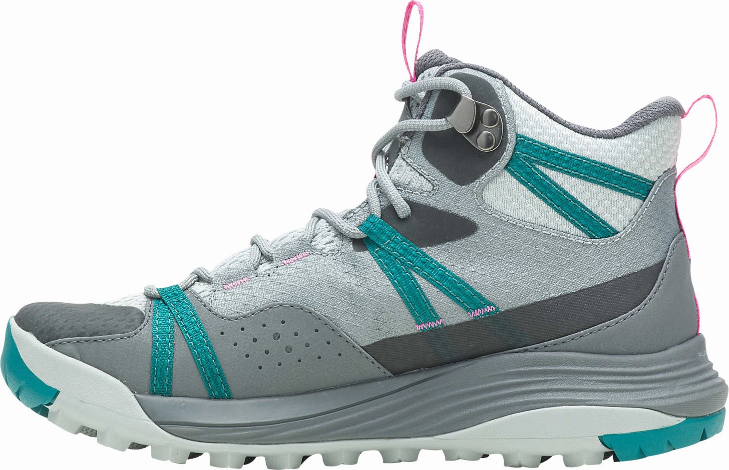 Merrell Siren 4 Mid GORE-TEX Womens Walking Boots - Grey Performance Hiking Shoes