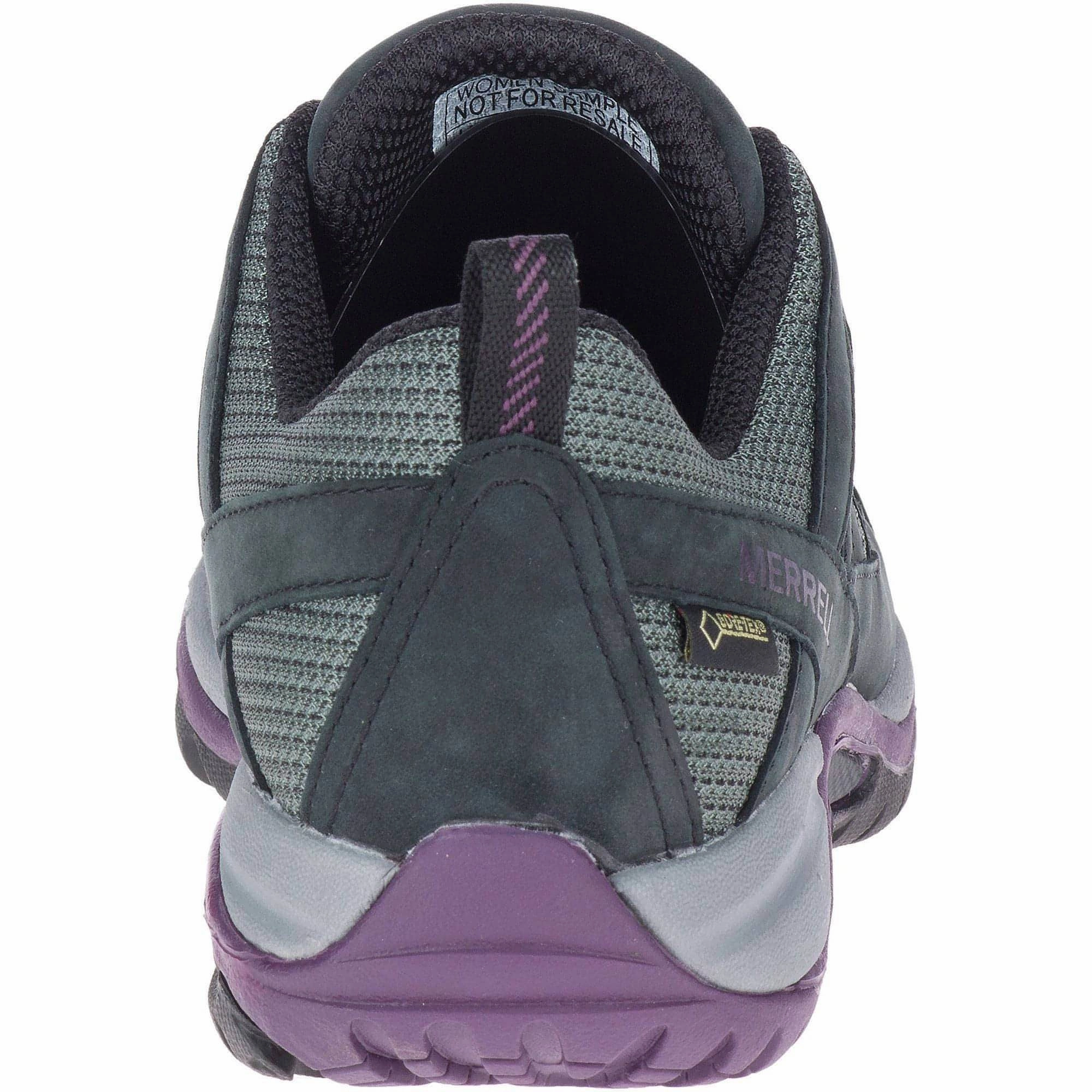 Merrell Siren Sport 3 GORE-TEX Womens Walking Shoes - Black Hiking Footwear