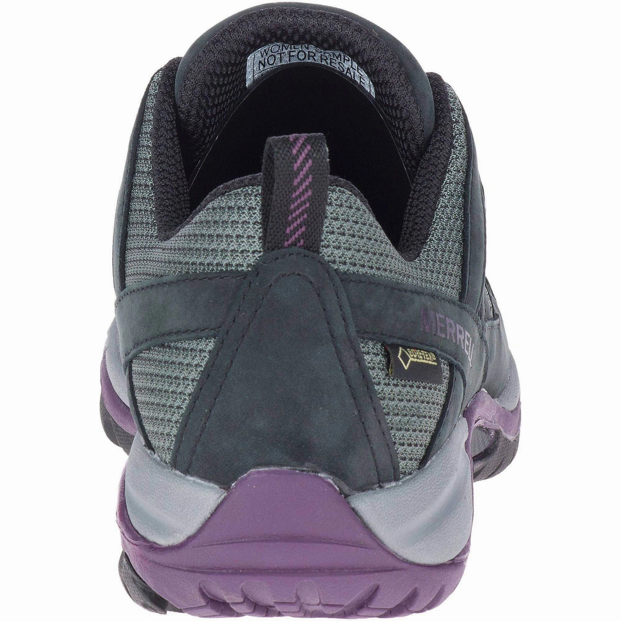 Merrell Siren Sport 3 GORE-TEX Womens Walking Shoes - Black Performance Hiking Shoes