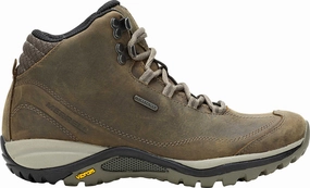 Merrell Siren Traveller 3 Mid Womens Waterproof Walking Boots - Brown Merrell hiking shoes with durable soles