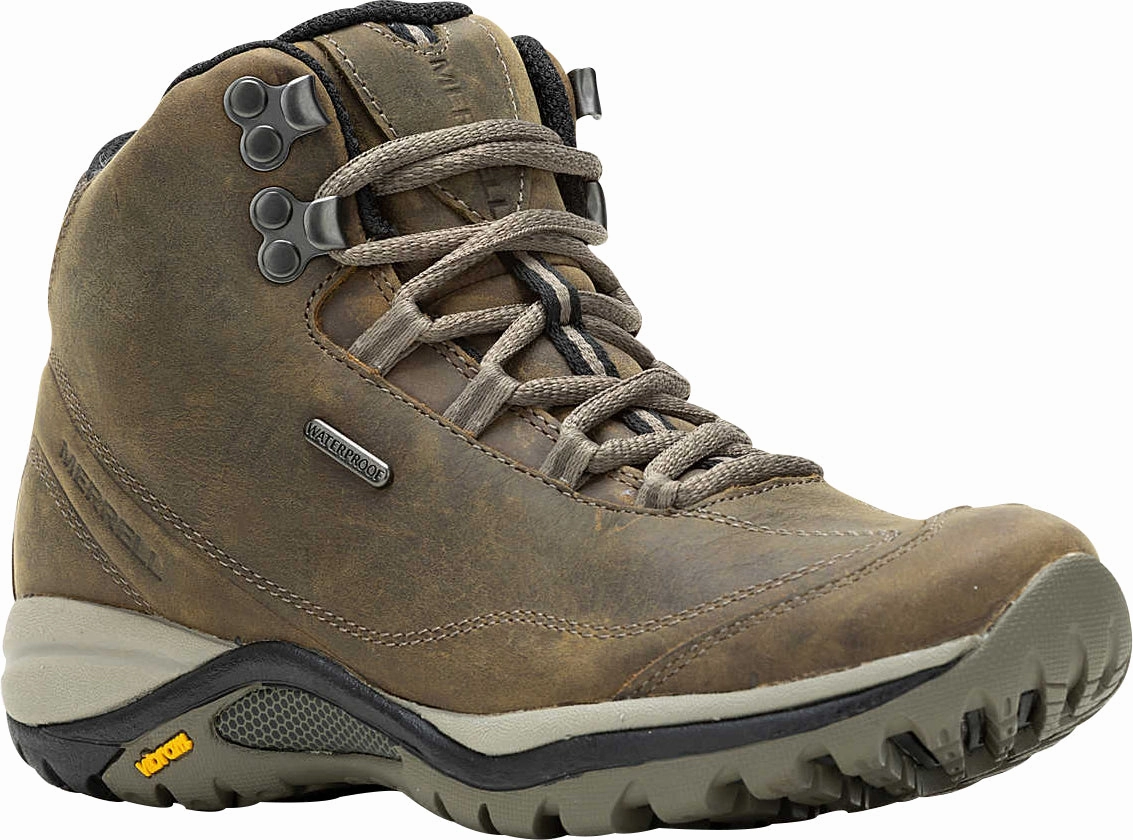 Merrell Siren Traveller 3 Mid Womens Waterproof Walking Boots - Brown Performance Hiking Shoes