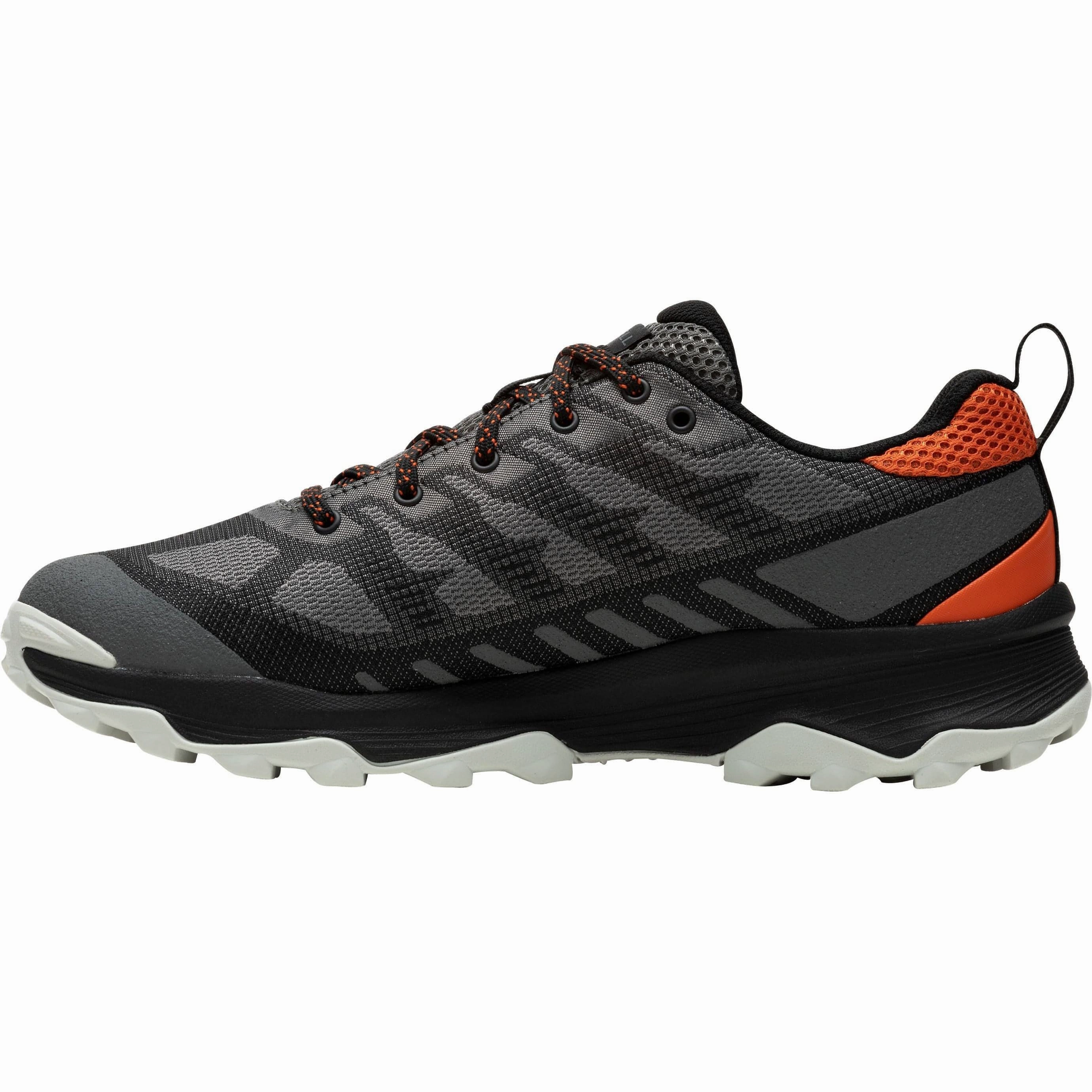 Merrell Speed Eco Waterproof Mens Walking Shoes - Grey Outdoor Trek Shoes