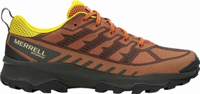 Merrell Speed Eco Waterproof Mens Walking Shoes - Orange Merrell hiking shoes with durable soles