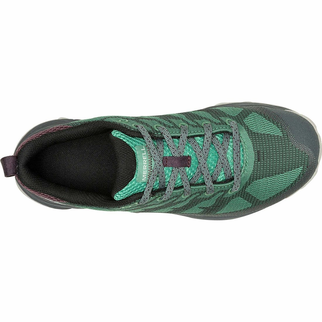 Merrell Speed Eco Waterproof Womens Walking Shoes - Green Hiking Footwear