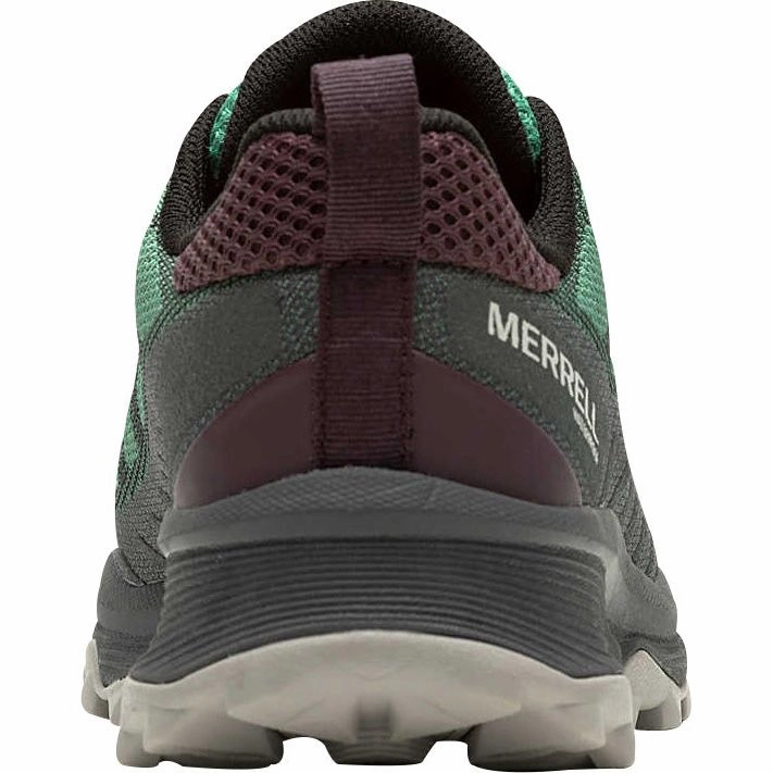 Merrell Speed Eco Waterproof Womens Walking Shoes - Green Hiking Footwear