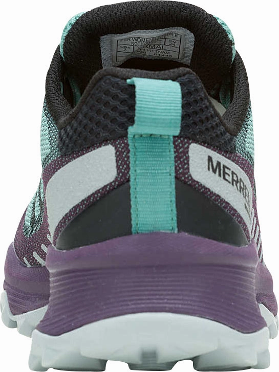 Merrell Speed Eco Waterproof Womens Walking Shoes - Green Outdoor Trek Shoes
