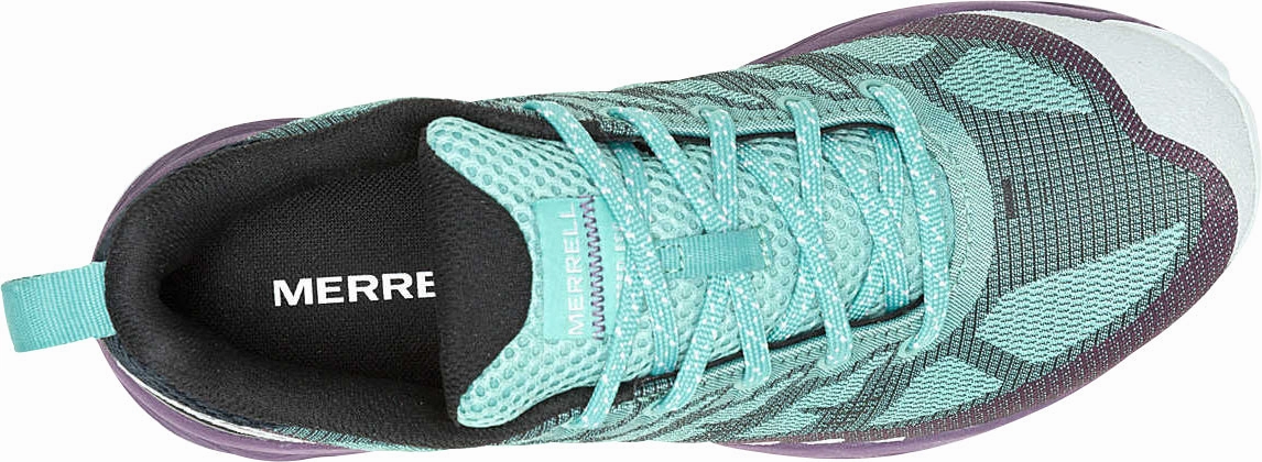 Merrell Speed Eco Waterproof Womens Walking Shoes - Green Outdoor Trek Shoes