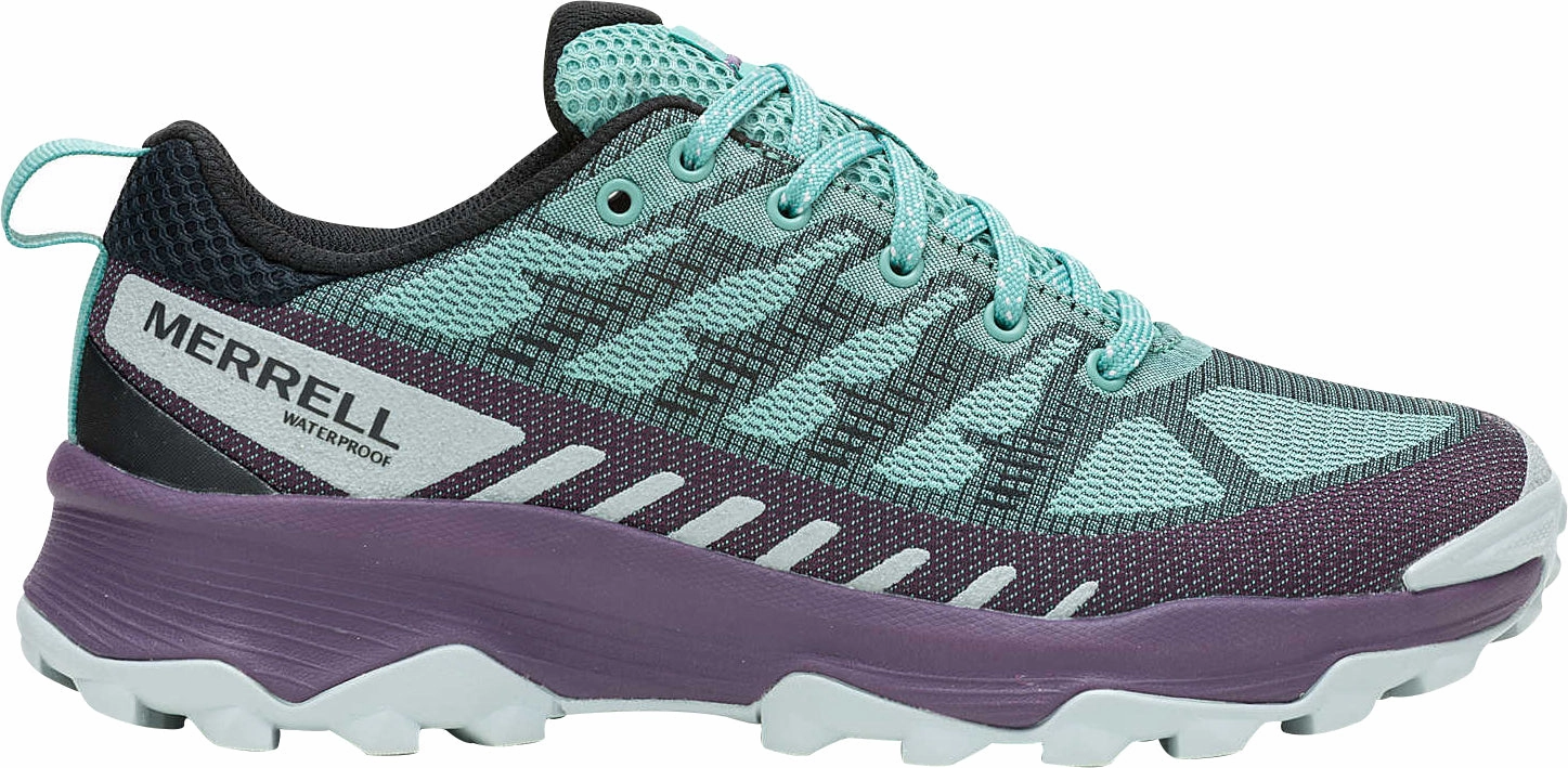 Merrell Speed Eco Waterproof Womens Walking Shoes - Green Merrell footwear variations