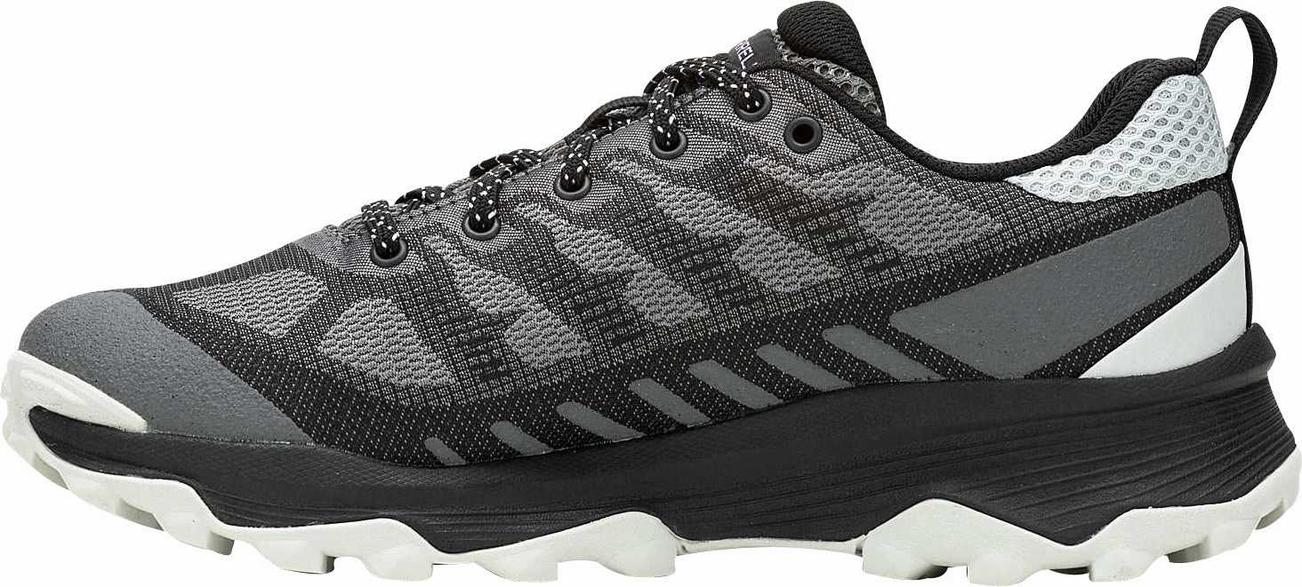 Merrell Speed Eco Waterproof Womens Walking Shoes - Grey Hiking Footwear